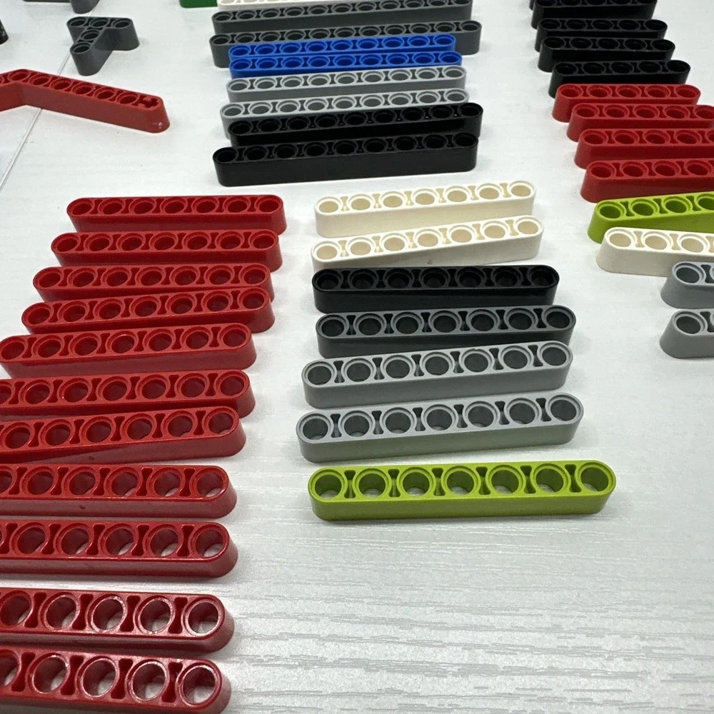 Lego Technic Lift Arm‎ Lot Assorted Sizes And Colors Lot Of 65